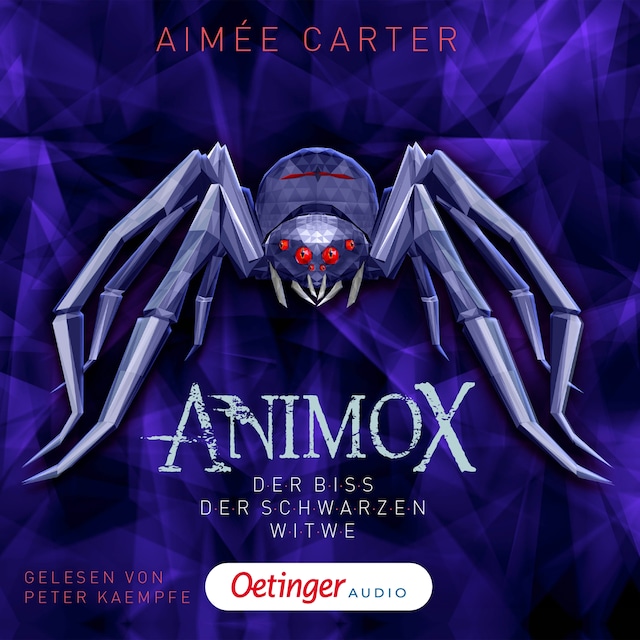 Book cover for Animox 4. Der Biss der Schwarzen Witwe