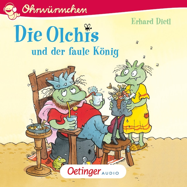 Kirjankansi teokselle Die Olchis und der faule König