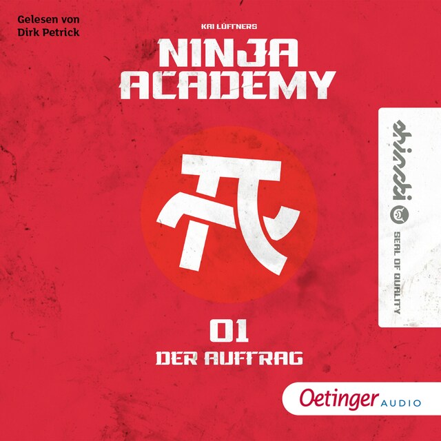 Buchcover für Ninja-Academy. Der Auftrag