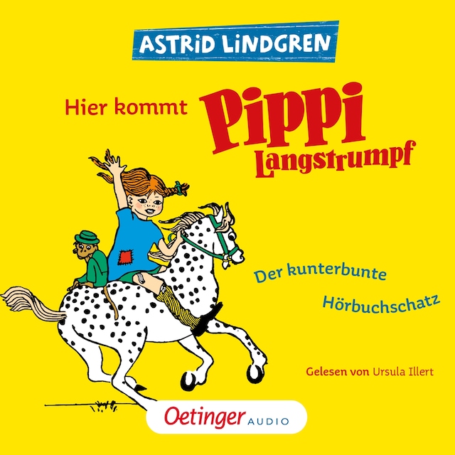 Kirjankansi teokselle Hier kommt Pippi Langstrumpf!