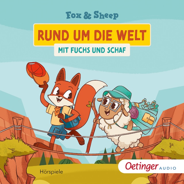 Couverture de livre pour Rund um die Welt mit Fuchs und Schaf