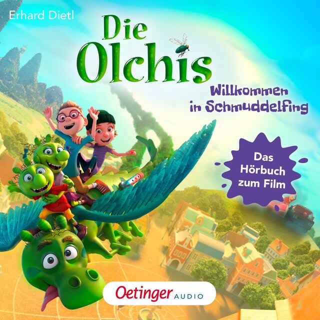 Kirjankansi teokselle Die Olchis. Willkommen in Schmuddelfing