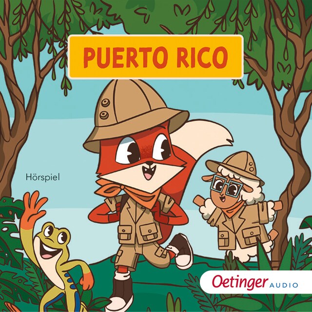 Kirjankansi teokselle Rund um die Welt mit Fuchs und Schaf. Puerto Rico (1)