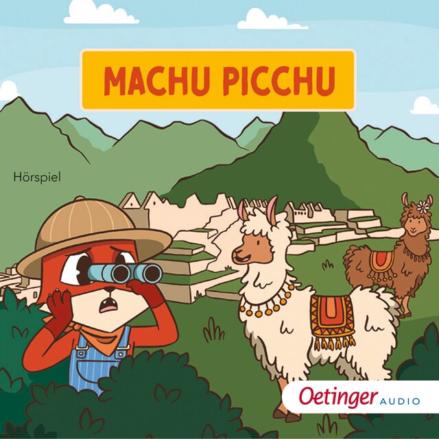 Boekomslag van Rund um die Welt mit Fuchs und Schaf. Machu Picchu (4)