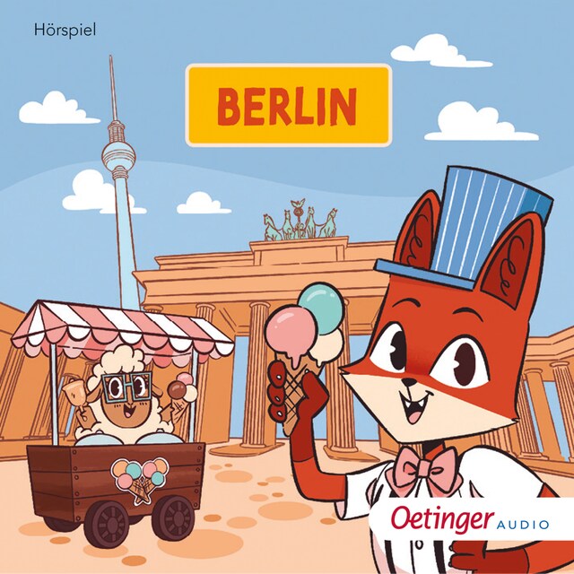 Copertina del libro per Rund um die Welt mit Fuchs und Schaf. Berlin (6)