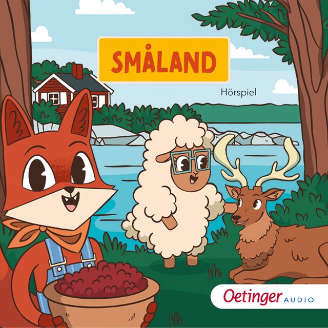 Portada de libro para Rund um die Welt mit Fuchs und Schaf. Småland (9)