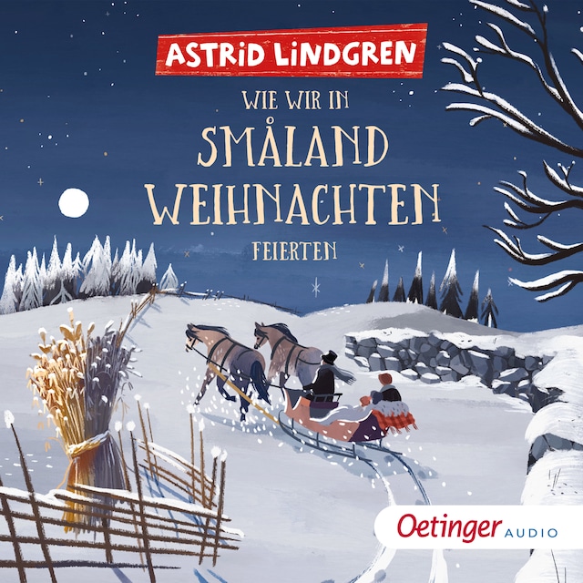 Book cover for Wie wir in Småland Weihnachten feierten