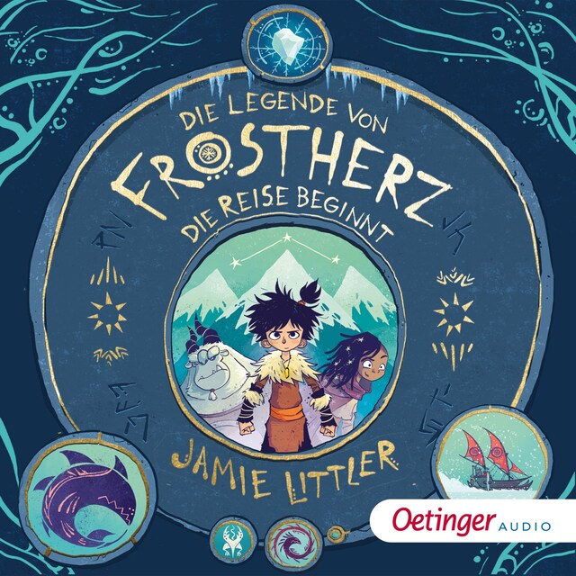 Book cover for Die Legende von Frostherz 1. Die Reise beginnt