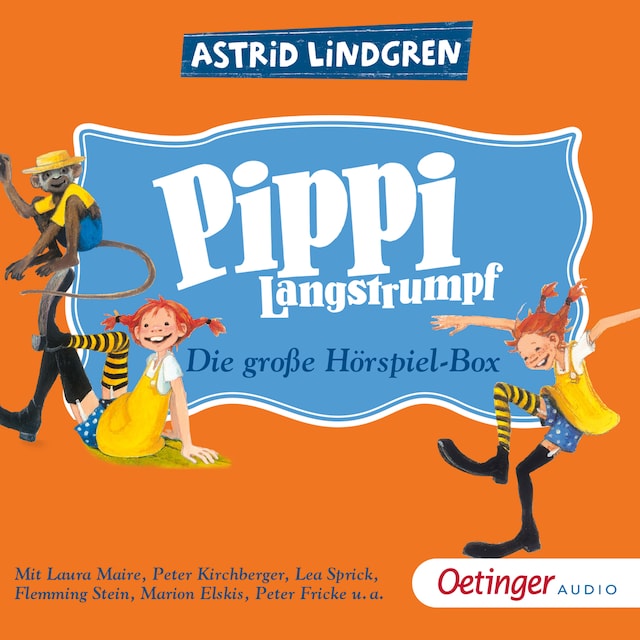 Book cover for Pippi Langstrumpf. Die große Hörspielbox