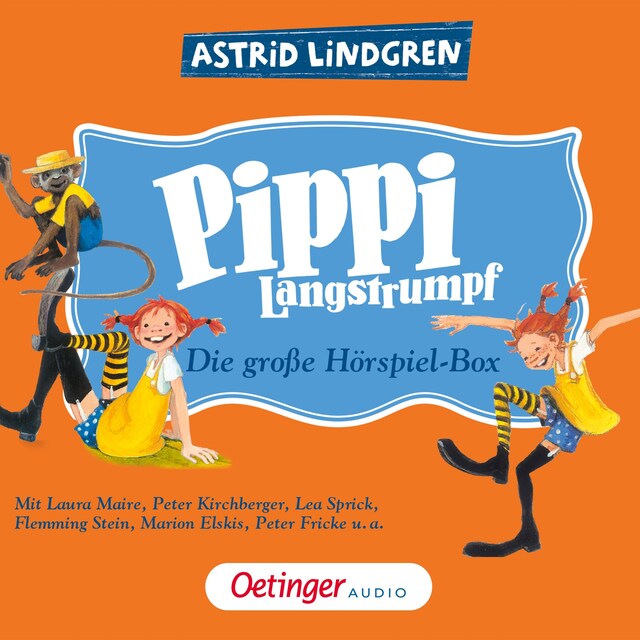 Book cover for Pippi Langstrumpf. Die große Hörspielbox