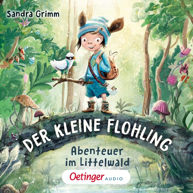 Kirjankansi teokselle Der kleine Flohling 1. Abenteuer im Littelwald