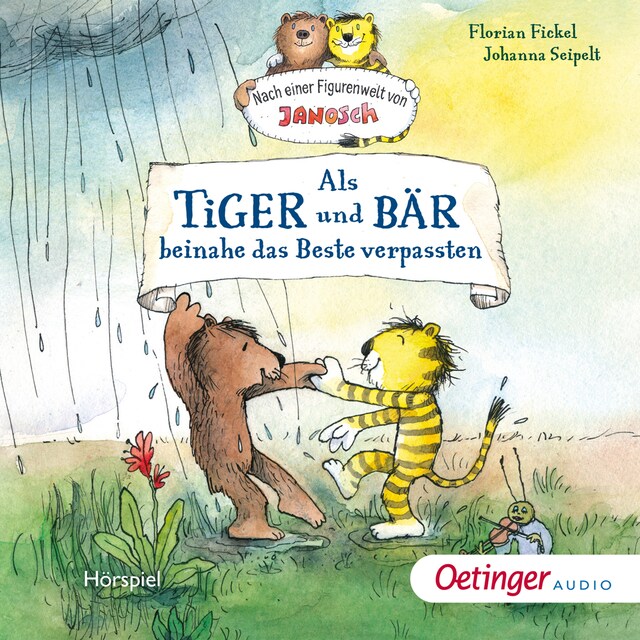 Book cover for Als Tiger und Bär beinahe das Beste verpassten