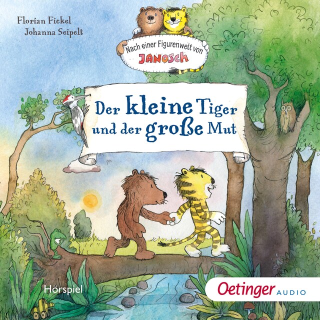 Okładka książki dla Der kleine Tiger und der große Mut