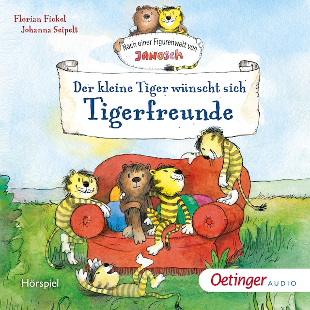 Book cover for Der kleine Tiger wünscht sich Tigerfreunde