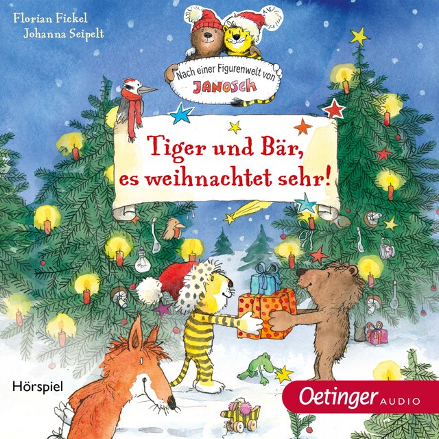 Portada de libro para Tiger und Bär, es weihnachtet sehr!