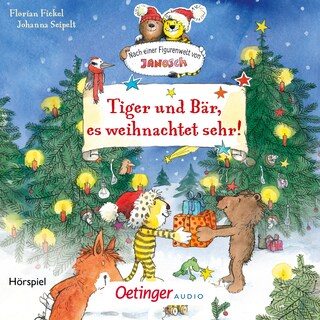 Nach einer Figurenwelt von Janosch. Tiger und Bär, es weihnachtet sehr! als Hörbuch