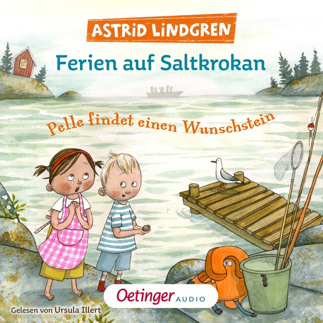 Book cover for Ferien auf Saltkrokan. Pelle findet einen Wunschstein