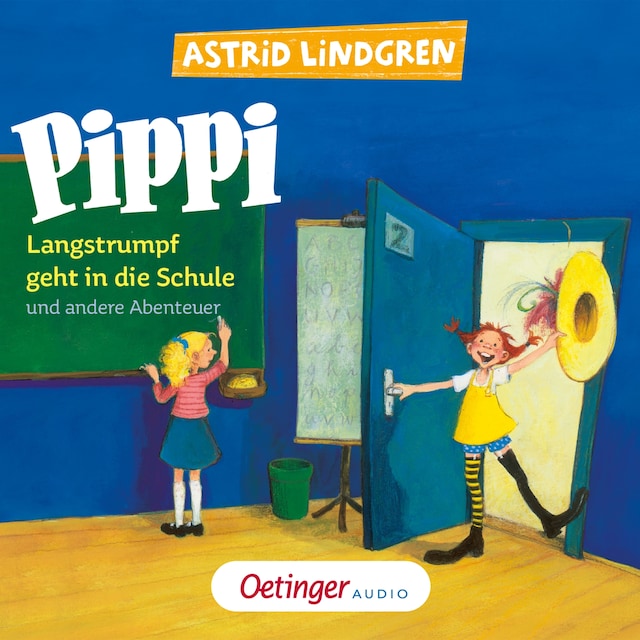 Book cover for Pippi Langstrumpf geht in die Schule und andere Abenteuer
