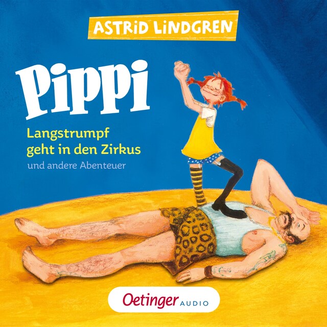 Bokomslag för Pippi Langstrumpf geht in den Zirkus und andere Abenteuer