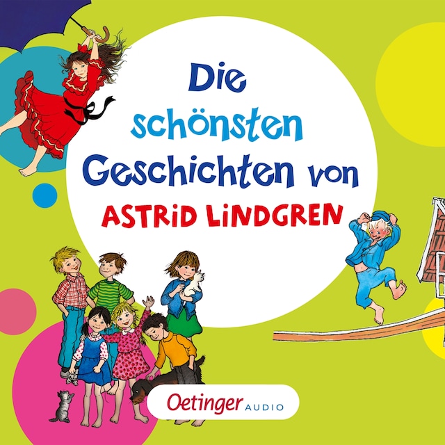 Copertina del libro per Die schönsten Geschichten von Astrid Lindgren
