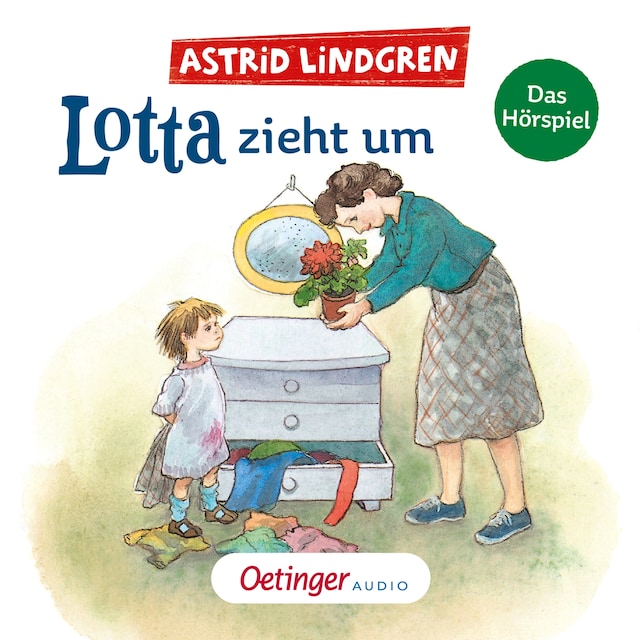 Book cover for Lotta zieht um