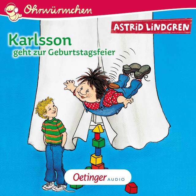 Kirjankansi teokselle Karlsson geht zur Geburtstagsfeier