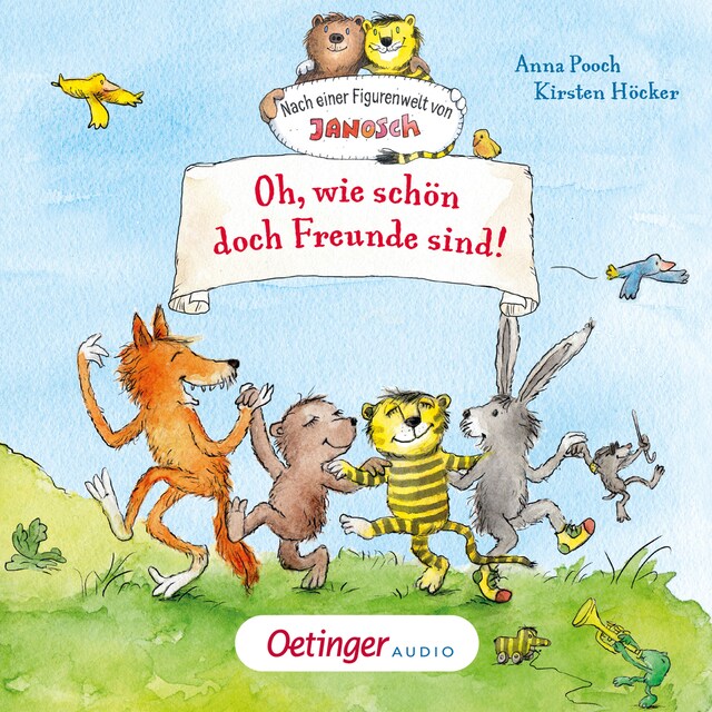 Couverture de livre pour Oh, wie schön doch Freunde sind!