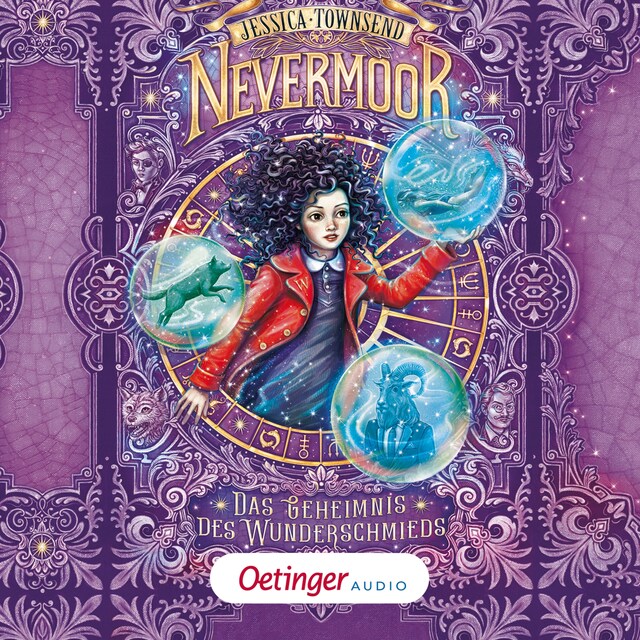 Book cover for Nevermoor 2. Das Geheimnis des Wunderschmieds