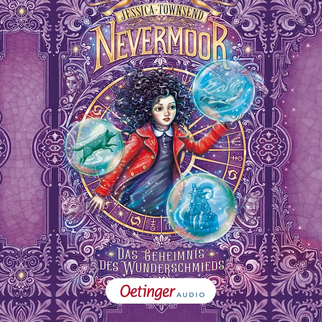 Kirjankansi teokselle Nevermoor 2. Das Geheimnis des Wunderschmieds