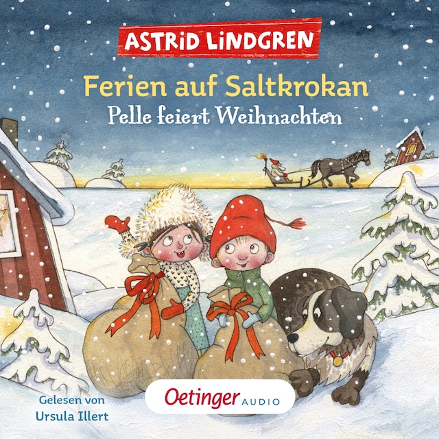 Book cover for Ferien auf Saltkrokan. Pelle feiert Weihnachten