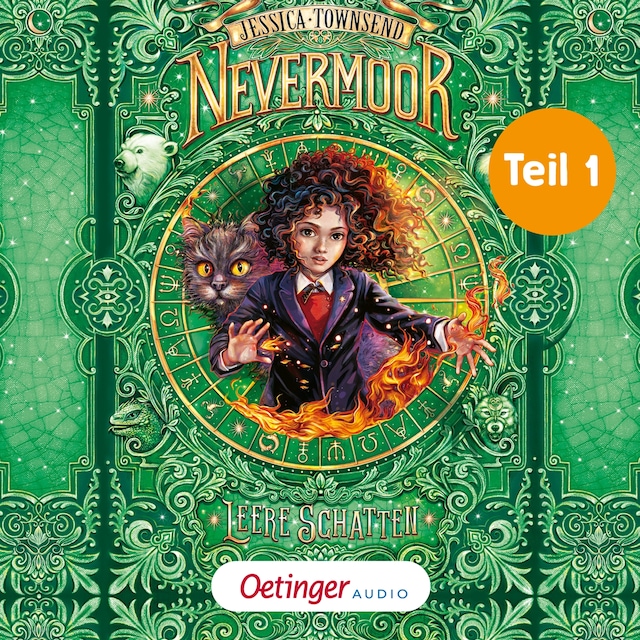 Buchcover für Nevermoor 3 Teil 1. Leere Schatten