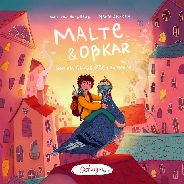 Book cover for Malte & Oßkar und das Glück, Pech zu haben