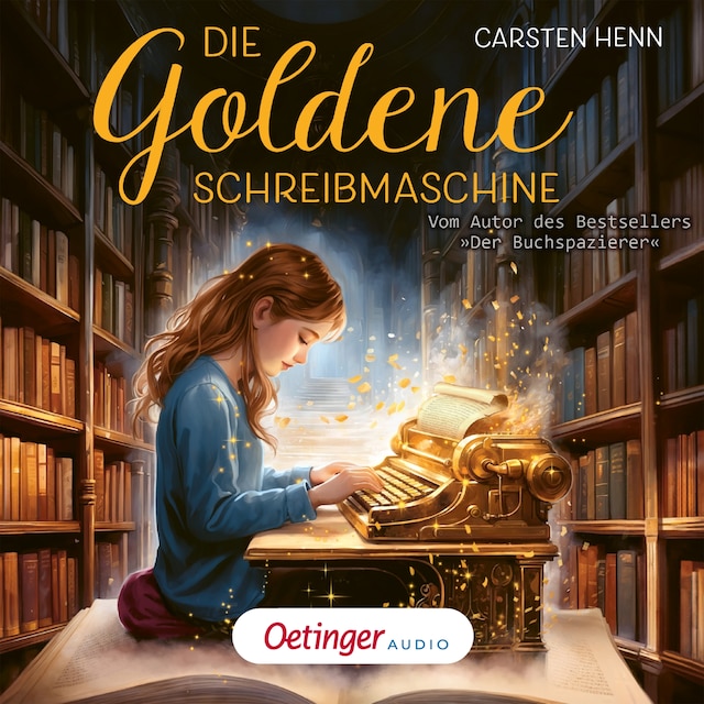 Copertina del libro per Die Goldene Schreibmaschine