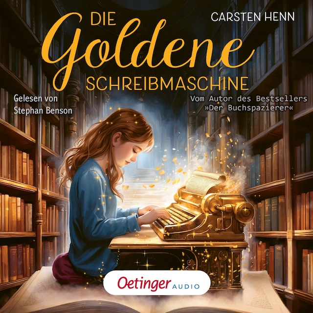 Portada de libro para Die Goldene Schreibmaschine