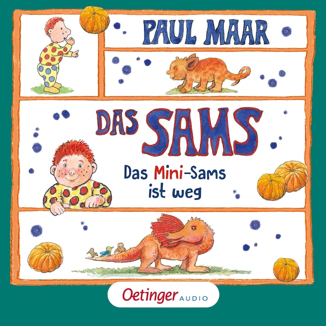 Book cover for Das Sams 12. Das Mini-Sams ist weg