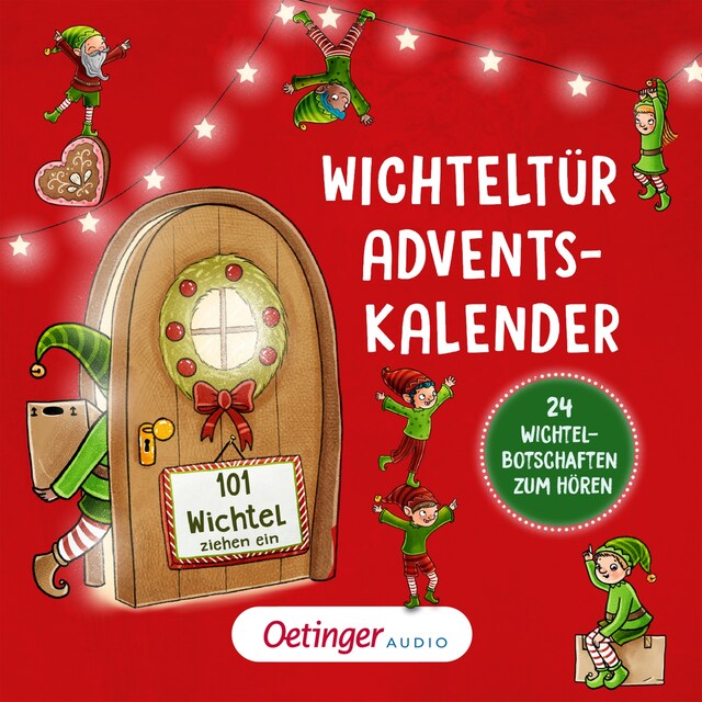 Boekomslag van Wichteltür-Adventskalender. 101 Wichtel ziehen ein