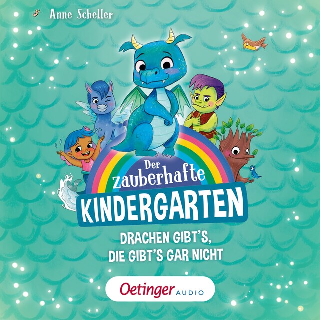 Copertina del libro per Der zauberhafte Kindergarten 1. Drachen gibt's, die gibt's gar nicht