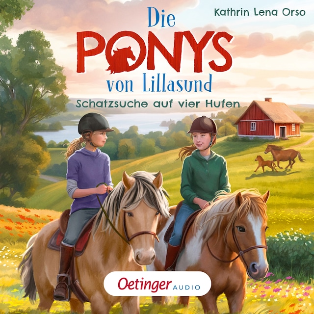 Boekomslag van Die Ponys von Lillasund 2. Schatzsuche auf vier Hufen