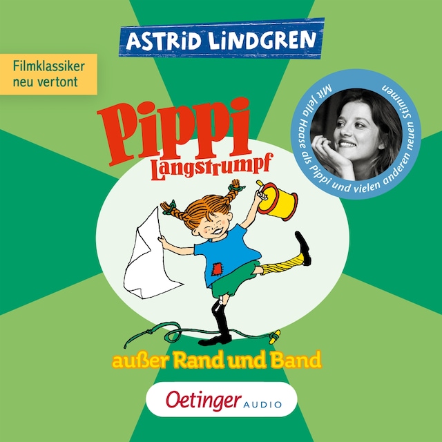 Book cover for Pippi Langstrumpf außer Rand und Band