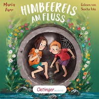 Himbeereis am Fluss