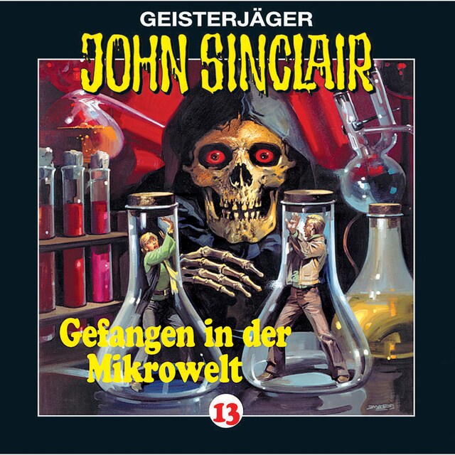Book cover for John Sinclair, Folge 13: Gefangen in der Mikrowelt (2/2)