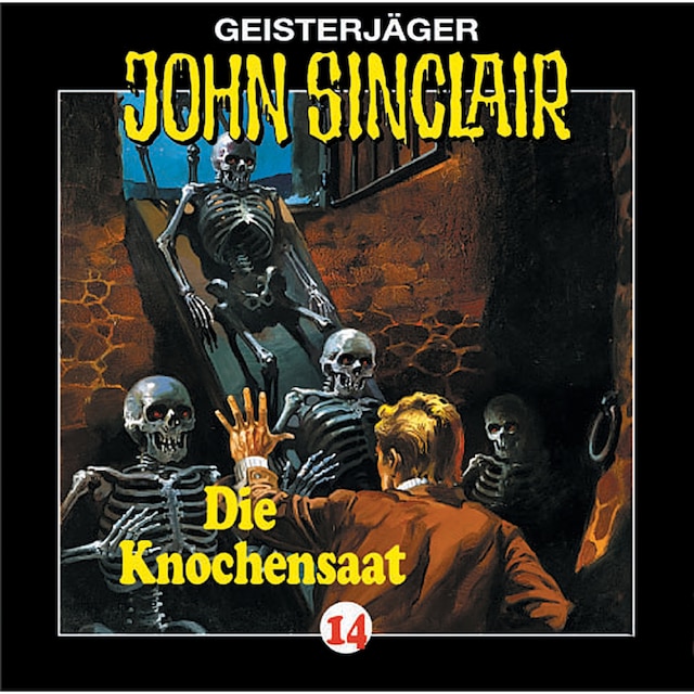 Boekomslag van John Sinclair, Folge 14: Knochensaat