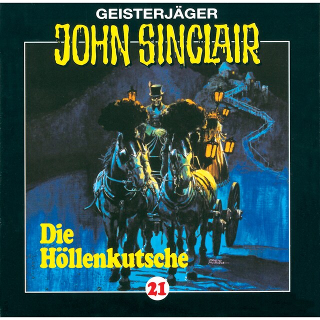 Okładka książki dla John Sinclair, Folge 21: Die Höllenkutsche (1/2)