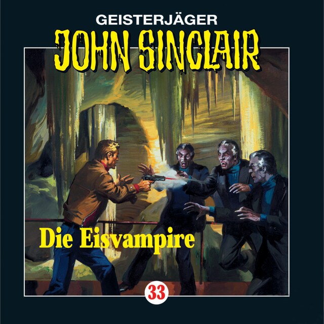 Book cover for John Sinclair, Folge 33: Die Eisvampire