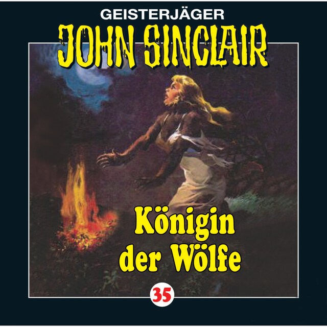 Boekomslag van John Sinclair, Folge 35: Königin der Wölfe (2/2)