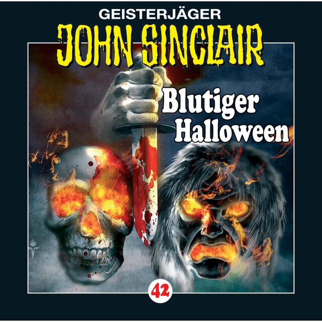 Bokomslag for John Sinclair, Folge 42: Blutiger Halloween