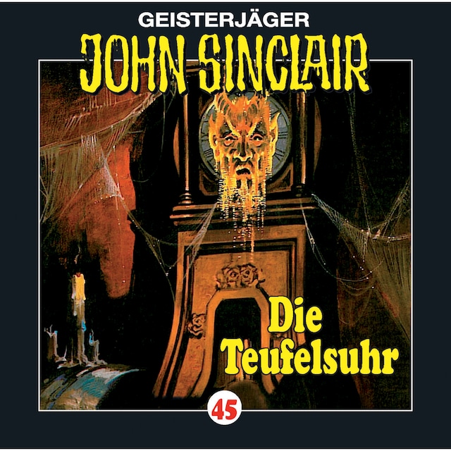 Boekomslag van John Sinclair, Folge 45: Die Teufelsuhr