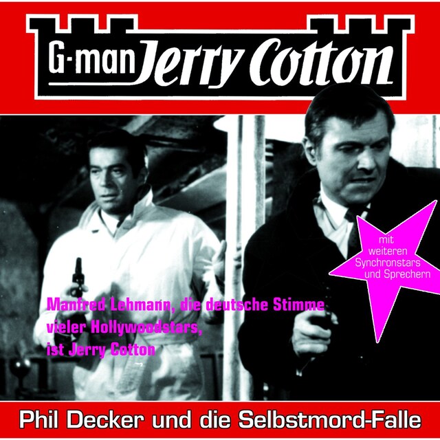 Book cover for Jerry Cotton, Folge 6: Phil Decker und die Selbstmord-Falle
