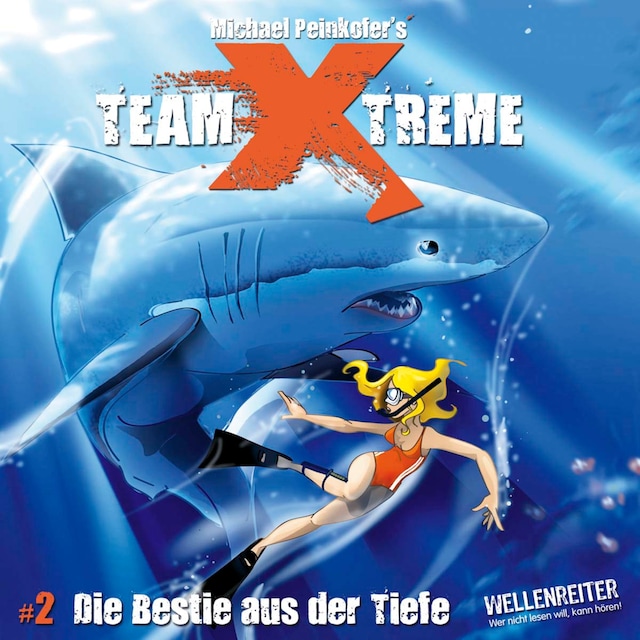 Kirjankansi teokselle Team X-Treme, Folge 2: Die Bestie aus der Tiefe