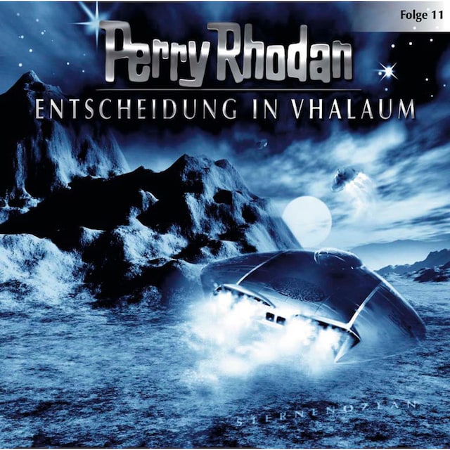 Boekomslag van Perry Rhodan, Folge 11: Entscheidung in Vhalaum